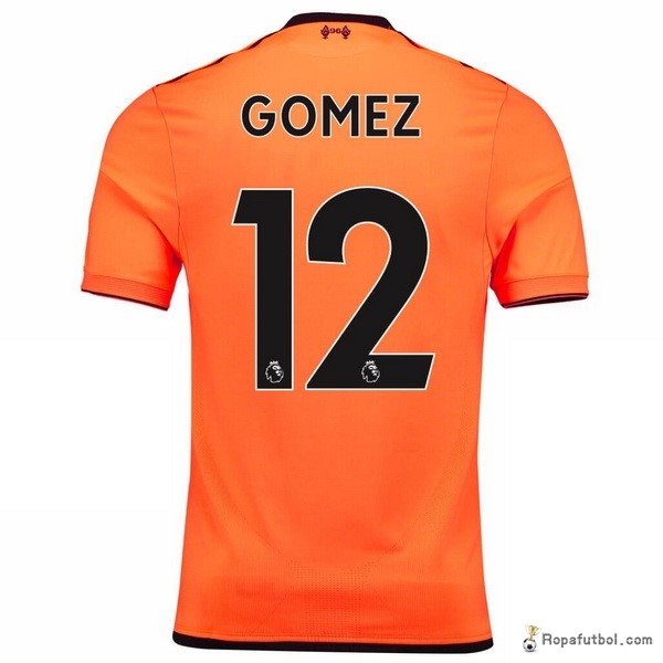 Camiseta Liverpool Replica Tercera Ropa Gomez 2017/18